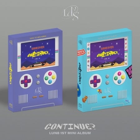 LUN8  Continue?  Random Cover  Incl. Photobook, Lyrics Book, Sticker, Member Profile & DIY Letter + Phot  CD