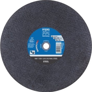 Pferd Rail Cut-Off Wheel Sg Rail Steel, 35 Cm, 10 Stykker