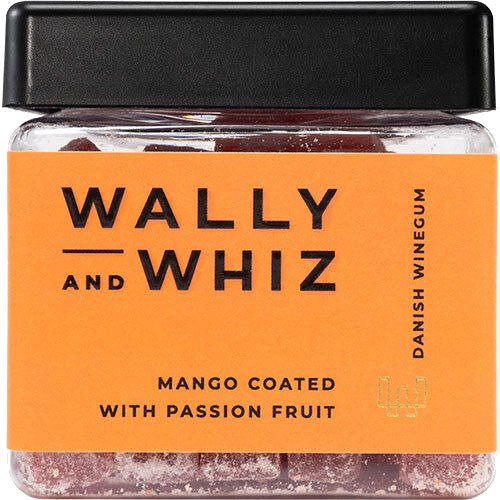 Wally and Whiz Vingummi Mango med Pasjonsfrukt 135 g
