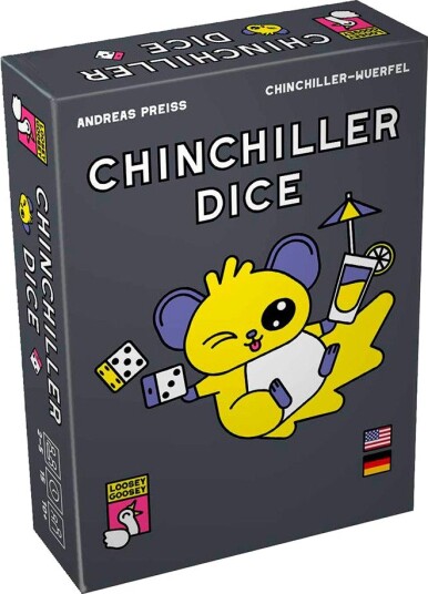 Chinchiller Dice Game Barnespill Engelsk 10+ År