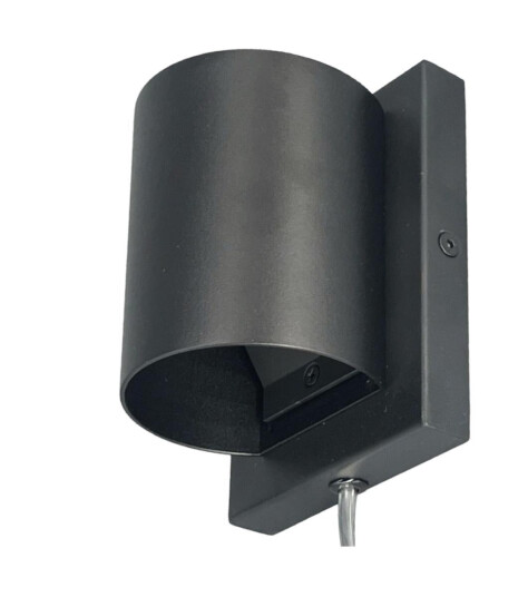 Argo K1 vegglampe ned lySvart Argo K1 vegglampe ned lySvart