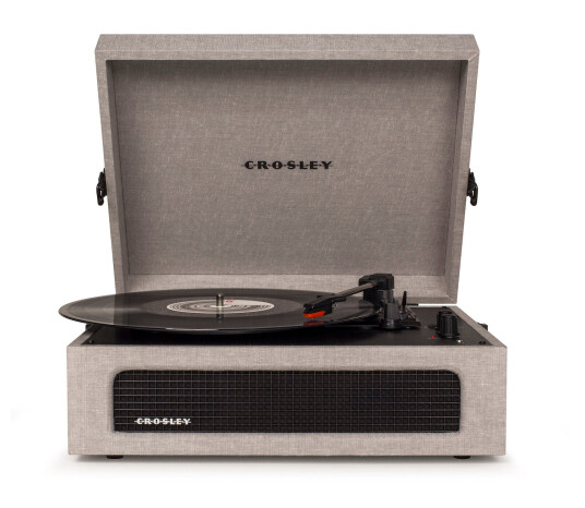 Crosley Voyager Platespiller med Bluetooth Grå Crosley Voyager Platespiller med Bluetooth Grå