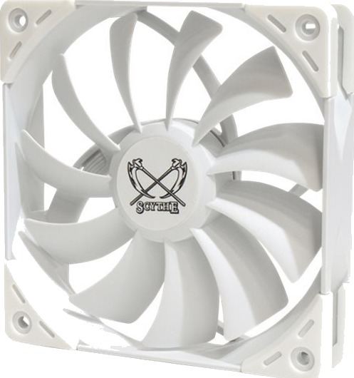Scythe Kaze Flex 120 Kf1225fd12w-P Kabinettvifte 120mm Hvit