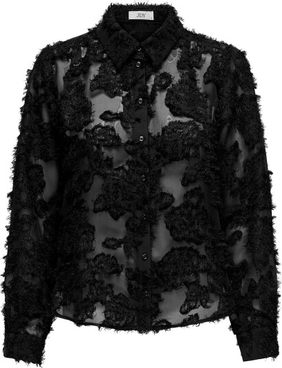 JDY Skjorte Jdymaia L/S Shirt Wvn Svart