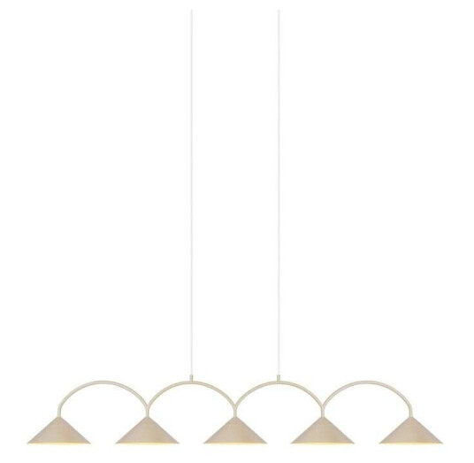 Globen Lighting Curve 5 Pendel 165 cm Beige 1669003-02-0 1725712-01-0