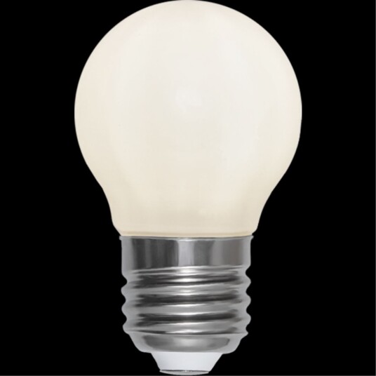 LED lampe E27 G45 Opak glødetråd RA90
