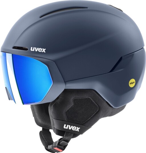Uvex Horizon CV MIPS Visor, Skihjelm Med Visir, Dusk Blue Matt 55-59cm