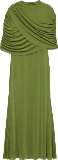 Vero Moda Maxikjole vmRosetta 2/4 Mesh Grønn