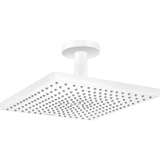 Hansgrohe Raindance E Hodedusj 300 300x300 mm, 1jet, Hvit Matt Hansgrohe Raindance E Hodedusj 300 300x300 mm, 1jet, Hvit Matt