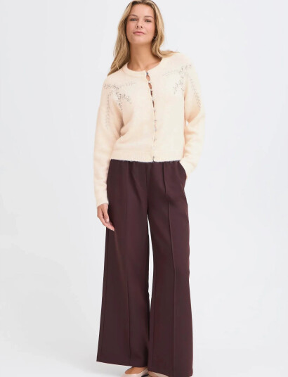 Fransa Frkendra Car 3 - Cream - L Fransa Frkendra Car 3 - Cream - L