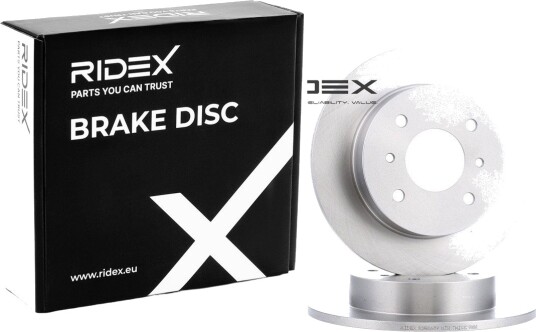 RIDEX 82B0658 Bremseskive RIDEX 82B0658 Bremseskive
