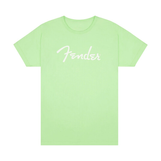 Fender Spaghetti Logo T-Shirt Surf Green L Fender Spaghetti Logo T-Shirt Surf Green L