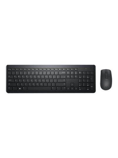 Dell Wireless Keyboard and Mouse KM3322W keyboard and mouse set QWERTY Arabic black Input Device Tastatur & Mussett Arabisk Svart