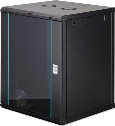 Digit Dynamic 19 16U Rack 600X600 Veggmontert Nettverksskap Glassdør Svart Ikke Sammenleggbar 60 Kg Digit Dynamic 19 16U Rack 600X600 Veggmontert Nettverksskap Glassdør Svart Ikke Sammenleggbar 60 Kg