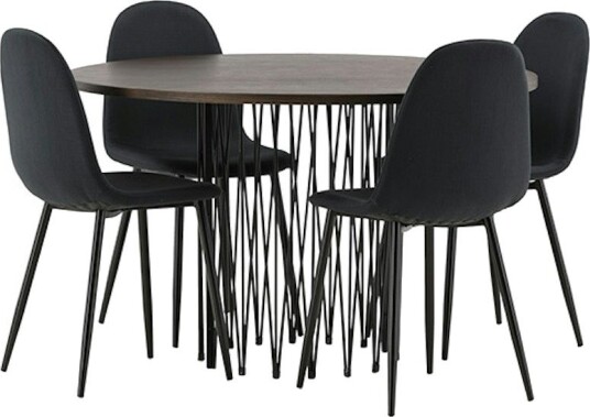 Furniture/Fashion Spisegruppe furniture/fashion Stone med 4 Polar Stoler GR22844