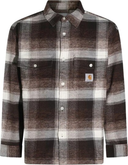 Carhartt Wip Herre Skjorter Brun L,