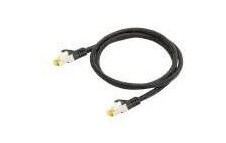 Python Patchkabel Med Cat.7 Råkabel S/Ftp Pimf Halogenfri 1,5M Svart Python Patchkabel Med Cat.7 Råkabel S/Ftp Pimf Halogenfri 1,5M Svart