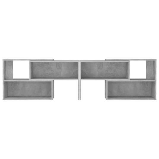 vidaXL TV-benk betonggrå 149x30x52 cm sponplate