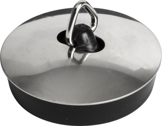 Gelia 3000922262 Gummipropp med krom topp 45,5 mm, Baderom