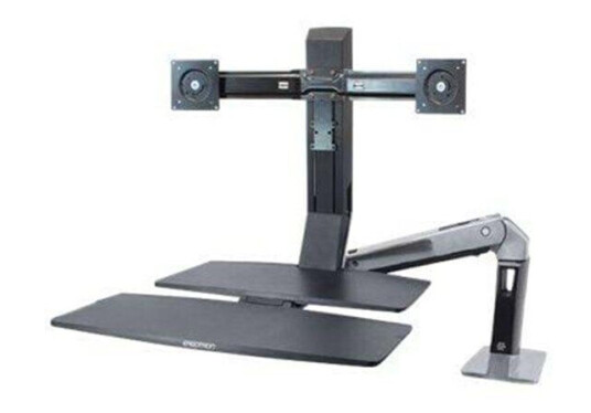 Ergotron WorkFit-A Dual with Worksurface+ Ergotron WorkFit-A Dual with Worksurface+