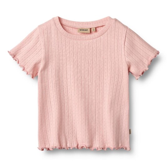Wheat Rib T shirt Irene – rose sprinkle 116