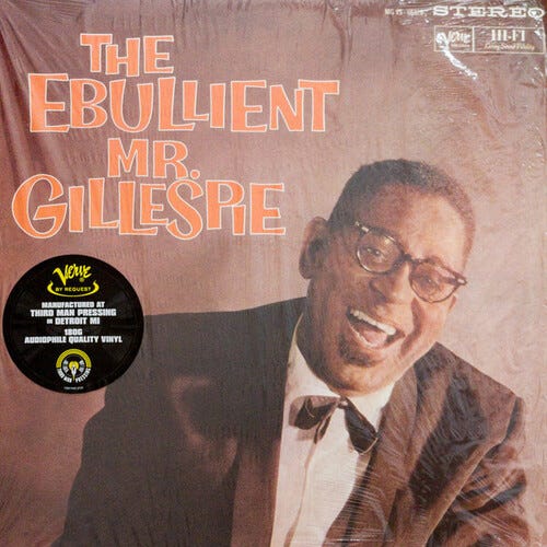 Dizzy Gillespie Ebullient Mr. Gillespie verve By Request Series LP/Vinyl Dizzy Gillespie Ebullient Mr. Gillespie verve By Request Series LP/Vinyl