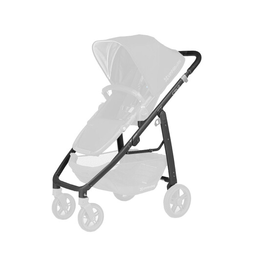 Uppababy Reservdelschassi Cruz Svart/Svart Läder 2018