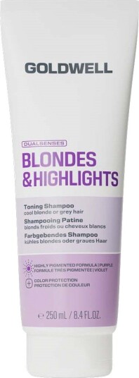 Goldwell Dualsenses Blondes & Highlights Lilla Toning Shampoo 250 ml