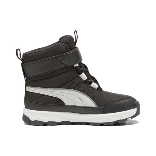 Puma Evolve Puretex AC PS Vintersko Black/Ash Grey/White 30 Puma Evolve Puretex AC PS Vintersko Black/Ash Grey/White 30