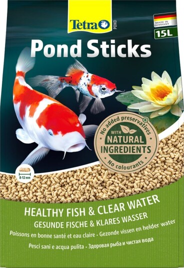 Tetra Pond Damfiskfôr Sticks 15000 ml