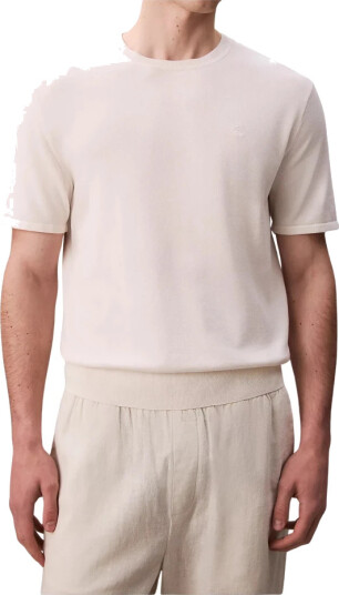 Calvin Klein Herre Topper Hvit L,