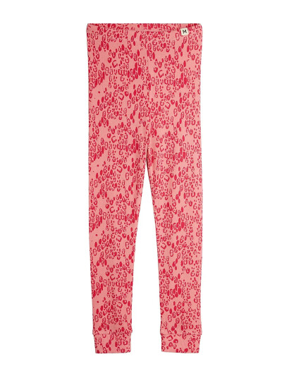 Mini Rodini Mini Leopard Aop Leggings Pink 116/122