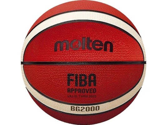 Basketball ball training MOLTEN B6G2000 FIBA rubber size 6 Basketball ball training MOLTEN B6G2000 FIBA rubber size 6
