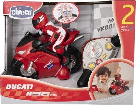 Chicco Ducati Radiostyrt Motorsykkel - 2+ År - Rød