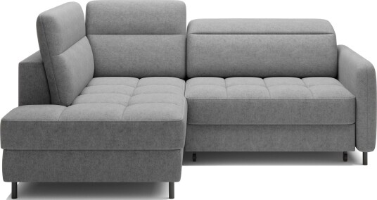 Masuo Sovesofa med Sjeselong 3 seter Grå