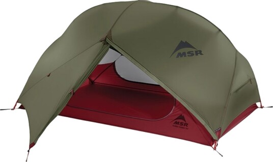 MSR Hubba Hubba NX Kuppeltelt for 2-3 personer Grønn 3-sesongs 3000 mm Vannsøyle