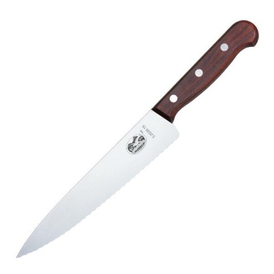 Victorinox Pine kokkekniv 22 cm bølget knivblad