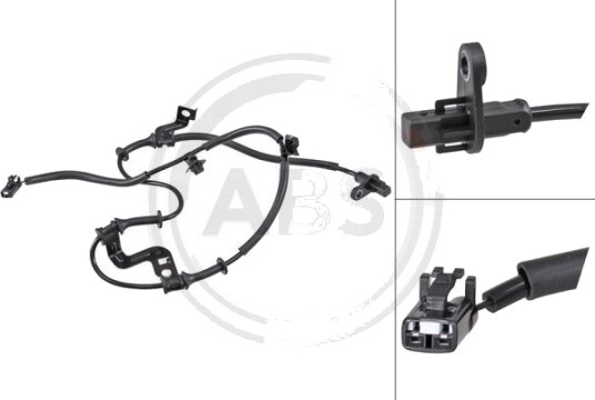 Sensor, ABS A.B.S. 32086 Sensor, ABS A.B.S. 32086