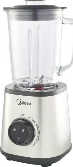 Midea BL1501W Blender 1,7L 1500W - Sølv/Grå Midea BL1501W Blender 1,7L 1500W - Sølv/Grå