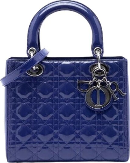 Dior Vintage Dame Pre owned Blå ONE SIZE,