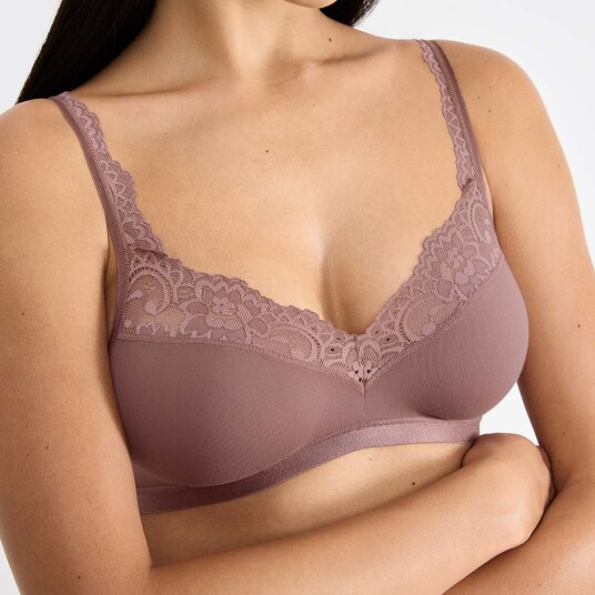 Sloggi BH 2P Romance SI BH Morkrosa C 85 Dame Sloggi BH 2P Romance SI BH Morkrosa C 85 Dame