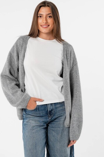 Løøv Dahlia Open Cardigan Grå S