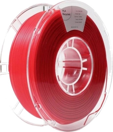 Maertz Pmma-1013-009 Pmma-1013-009 Filament Pla-Plast Recycled Pla 1.75 Mm 1000 G Neonrød 1 Stk