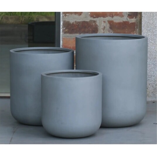 Homefactory Fiberstone Conical matt black 302024