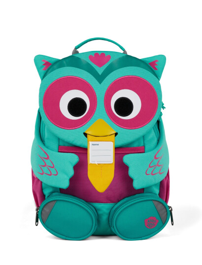 Affenzahn Large Friend Owl Blue 8 L