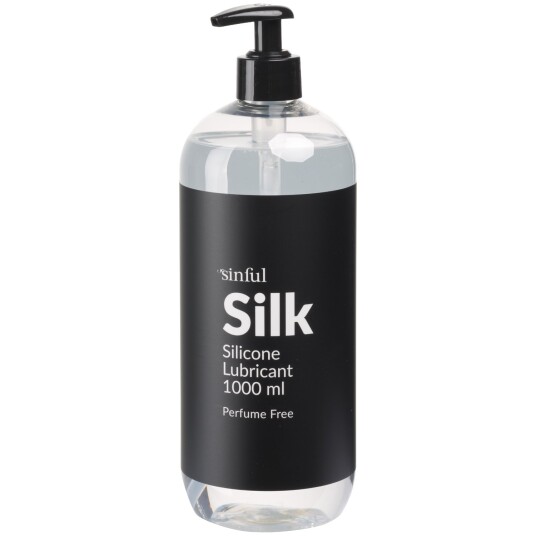 Sinful Silk Silikon Glidemiddel 1000 ml     - Klar