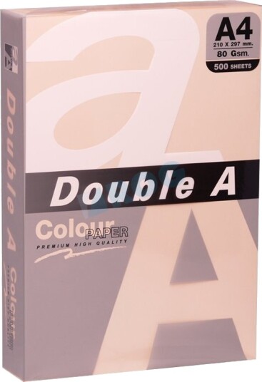 Double A Farget Papir A4 80 g 500 ark Old Rose