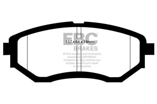 Bremseklosser EBC Brakes DP21583