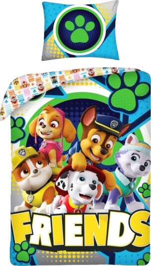 Paw Patrol Friends Sengetøj 100 Procent Bomuld