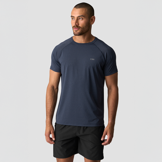 Icaniwill Workout Melange T skjorte Blå Blå Large